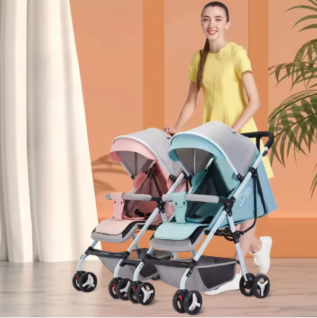 StrollMate™ DuoGlide Twin Stroller