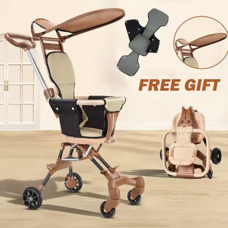 Lightweight Baby Stroller – Two-Way Fold