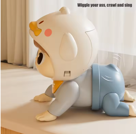 Crawling Baby Doll Toy
