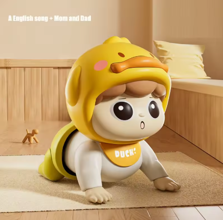 Crawling Baby Doll Toy