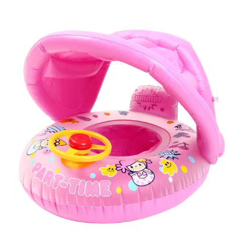 Baby Float Pool Ring with Canopy