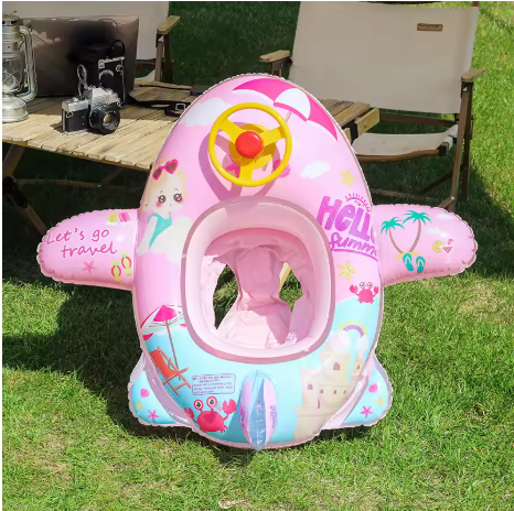 Baby Float Pool Ring with Canopy