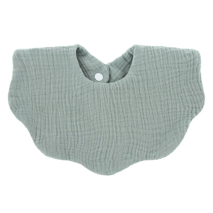 1PC Soft Cotton Baby Bib