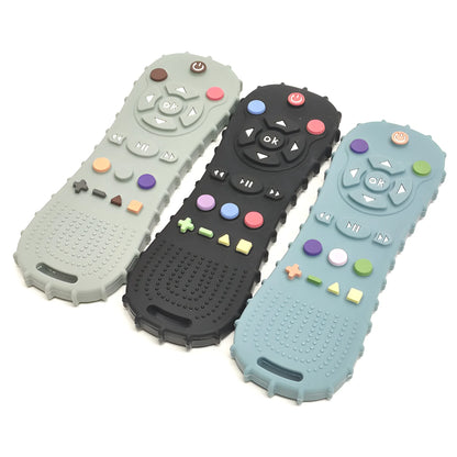 Silicone Baby Teether Remote Control Design