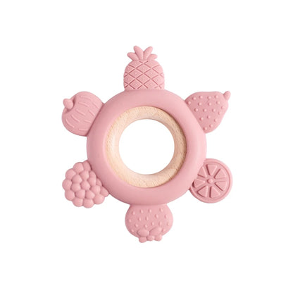 Silicone Teething Ring Toy