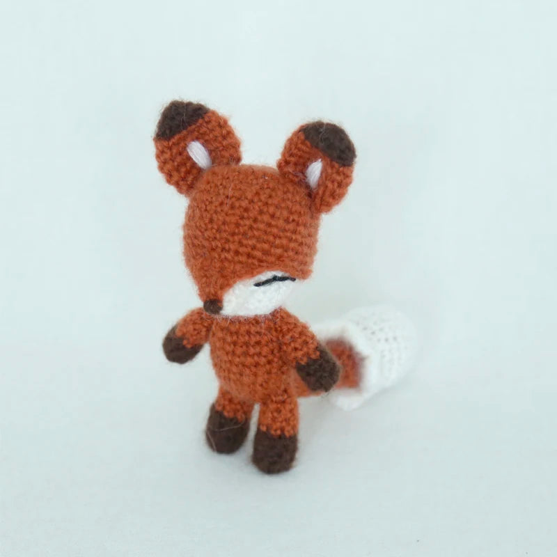Handmade Newborn Bonnet & Toy Set – Wool Photography