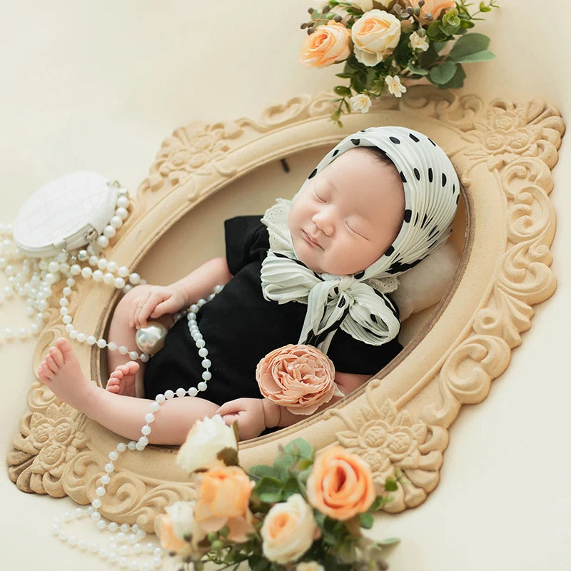 Pearl Bag Photo Prop – Newborn Girl Photography Outfit