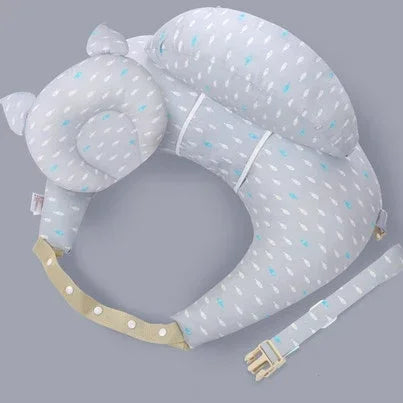 Multifunctional Baby Nursing Pillow with Strap – Soft Newborn Feeding Pillow