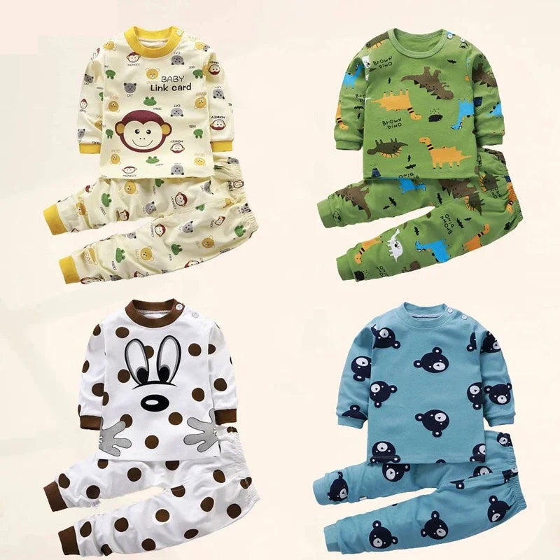 Kids Cotton Autumn Winter Clothing Set