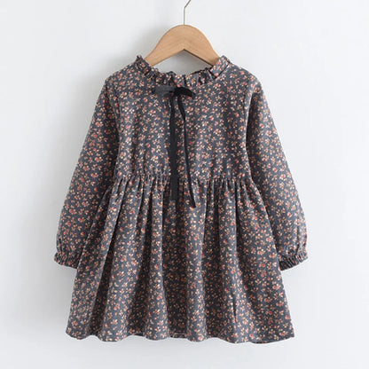 Bear Leader Autumn Girls Floral Dress