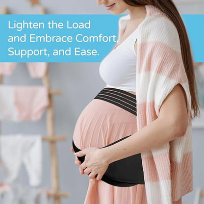 Macroupta™ Maternity Belly Support Band – Adjustable Back & Waist Brace for Pregnancy Comfort
