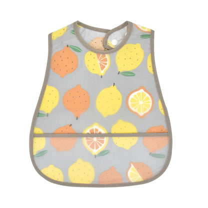 New Cartoon Pattern EVA Waterproof Baby Bib