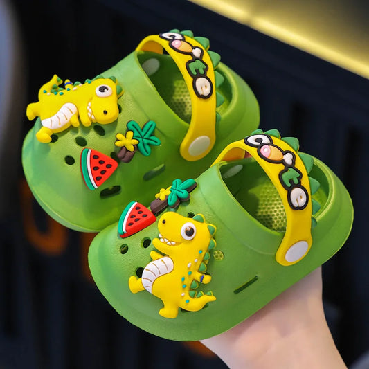 Kids Cartoon Dinosaur Sandals