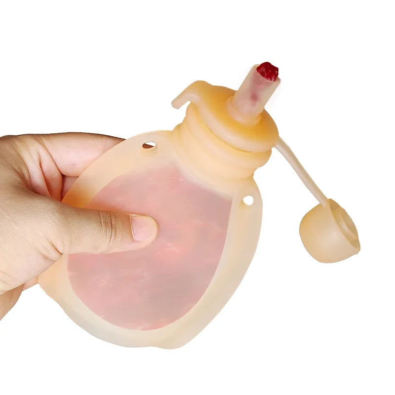 120ML BPA-Free Refillable Silicone Baby Food Bags