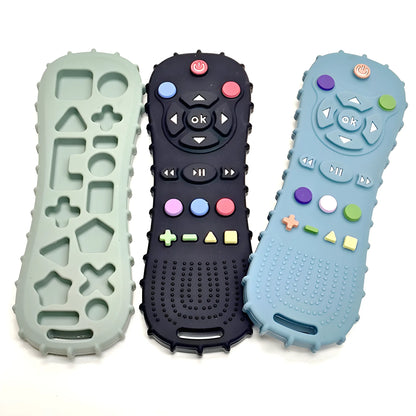 Silicone Baby Teether Remote Control Design