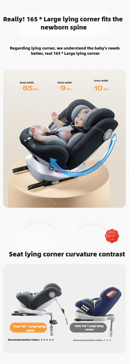 TM™ 360° Rotatable Child Safety Car Seat