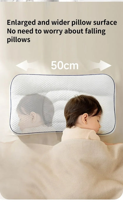 AIBEDILA Kids Neck Pillow – Soft, Breathable & Ergonomic Support for Growing Children