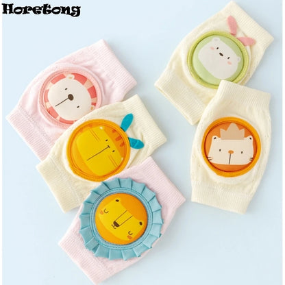 CrawlSafe™ 3D Cartoon Baby Knee & Elbow Pads