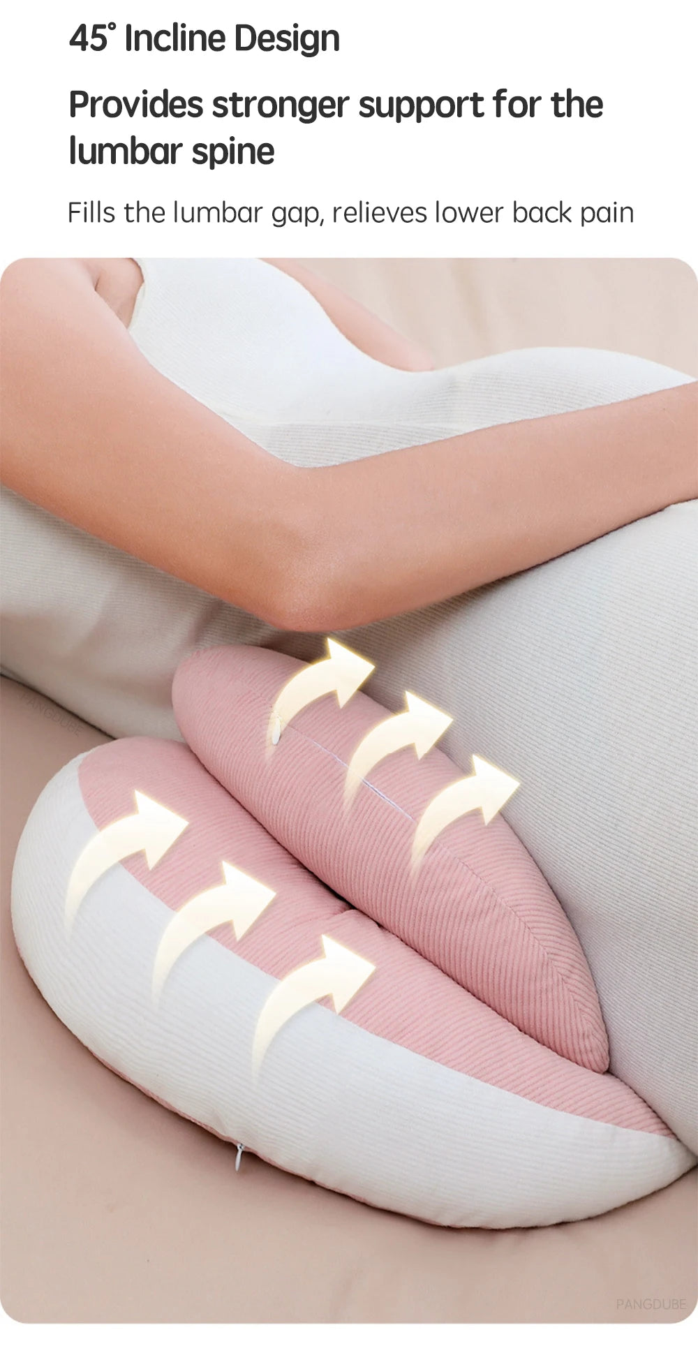 Adjustable Pregnancy Body Pillow