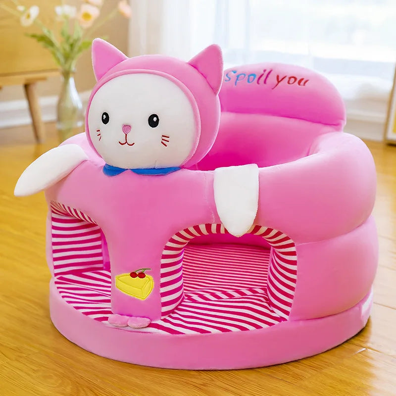 Cute Baby Sofa Support Seat Cover