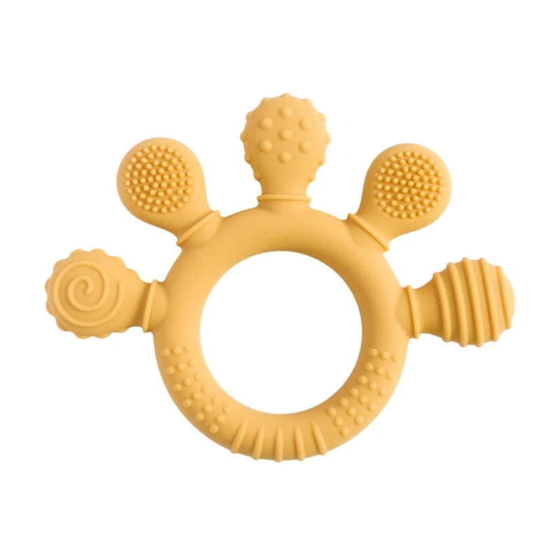 Silicone Teething Ring Toy