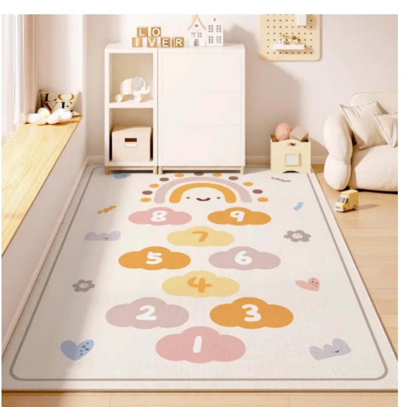 CrawlEase™ Foldable Baby Crawling Mat – Soft, Portable & Safe