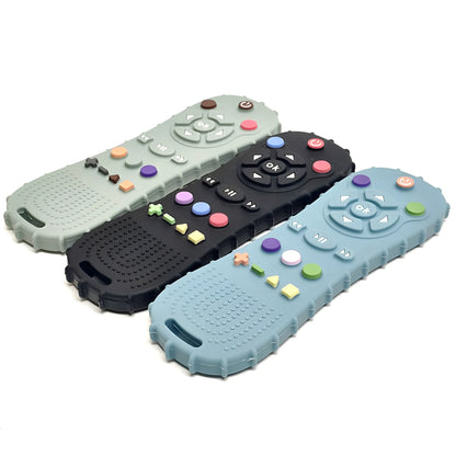 Silicone Baby Teether Remote Control Design