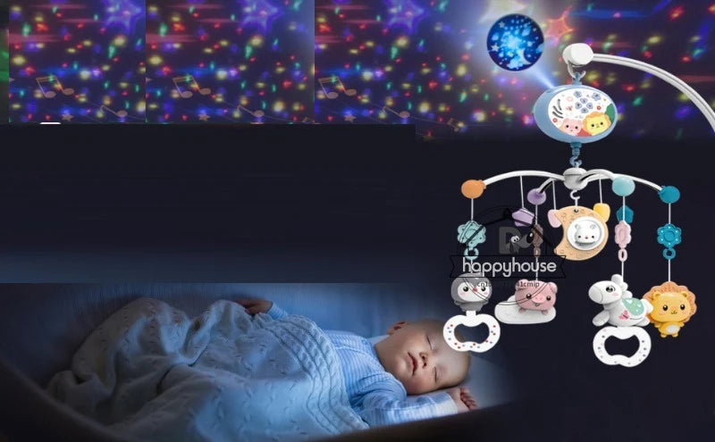 DreamGlow™ Smart Musical Baby Crib Mobile TM