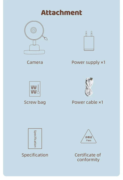 TIKUTKU™ Smart HD 1080P Wired Security Camera (C11)