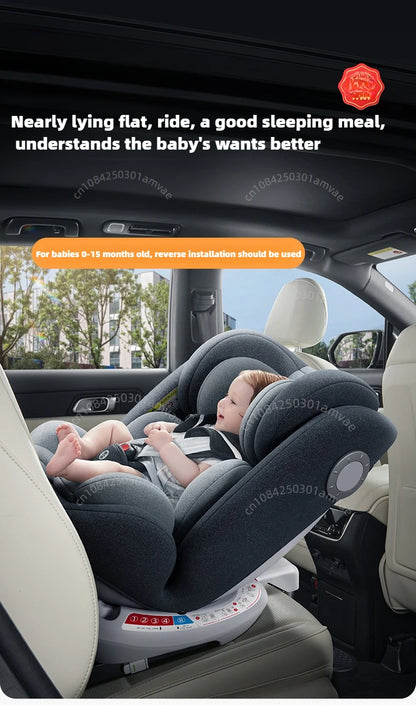 TM™ 360° Rotatable Child Safety Car Seat