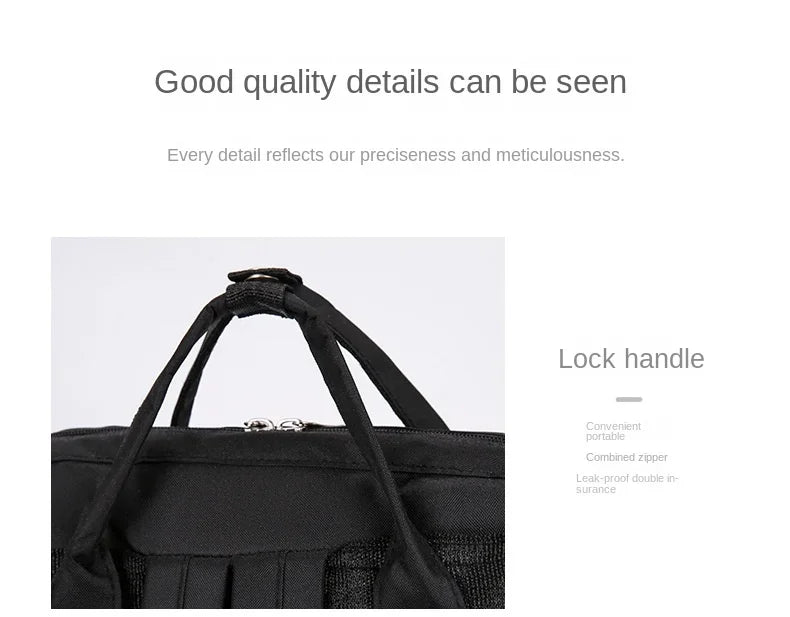 CarrySmart™ Waterproof Baby Diaper Backpack