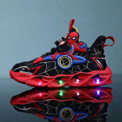 Disney Boys' LED Light-Up Running Shoes