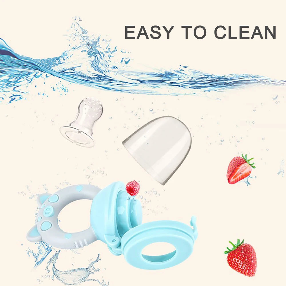 Silicone Fresh Food Nibbler Baby Feeder