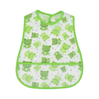 New Cartoon Pattern EVA Waterproof Baby Bib