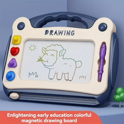 Magnetic Painting Board Puzzle Toy for Boys and Girls