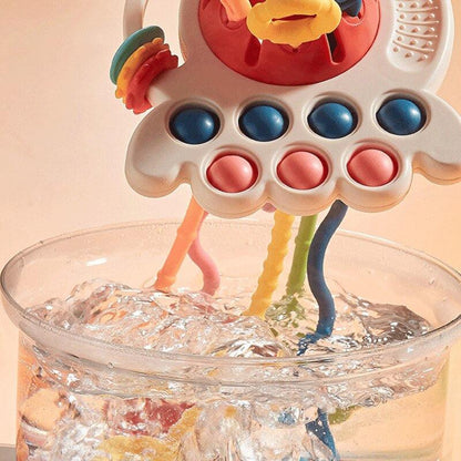 Octopus Silicone Pulling Toy